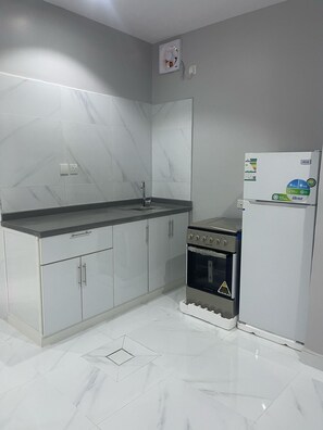 Economy-Suite, Stadtblick | Eigene Küche