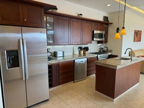 Private kitchen - Two Bedroom Ocean View (Bajos de Chila)