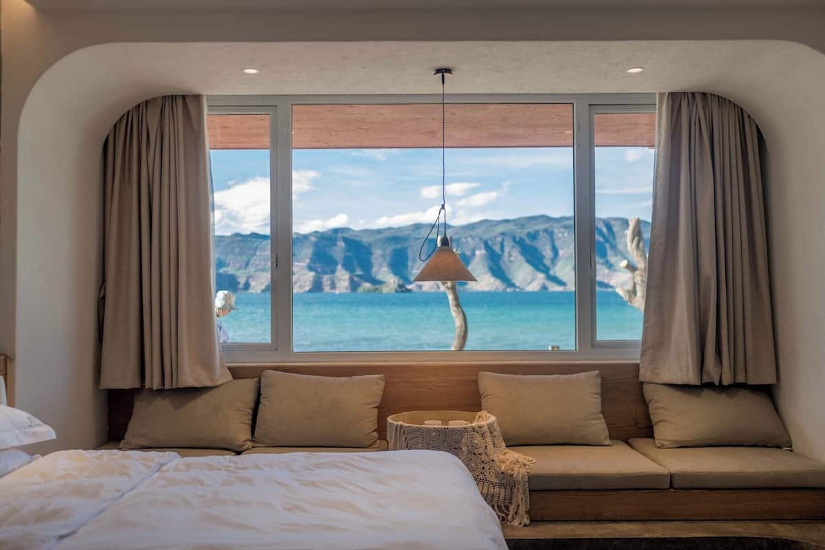 特色雙床房, 湖景