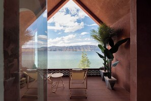 Superior Room, Lake View | View from room - Lugu Lake And share resort hotel  (Lijiang)