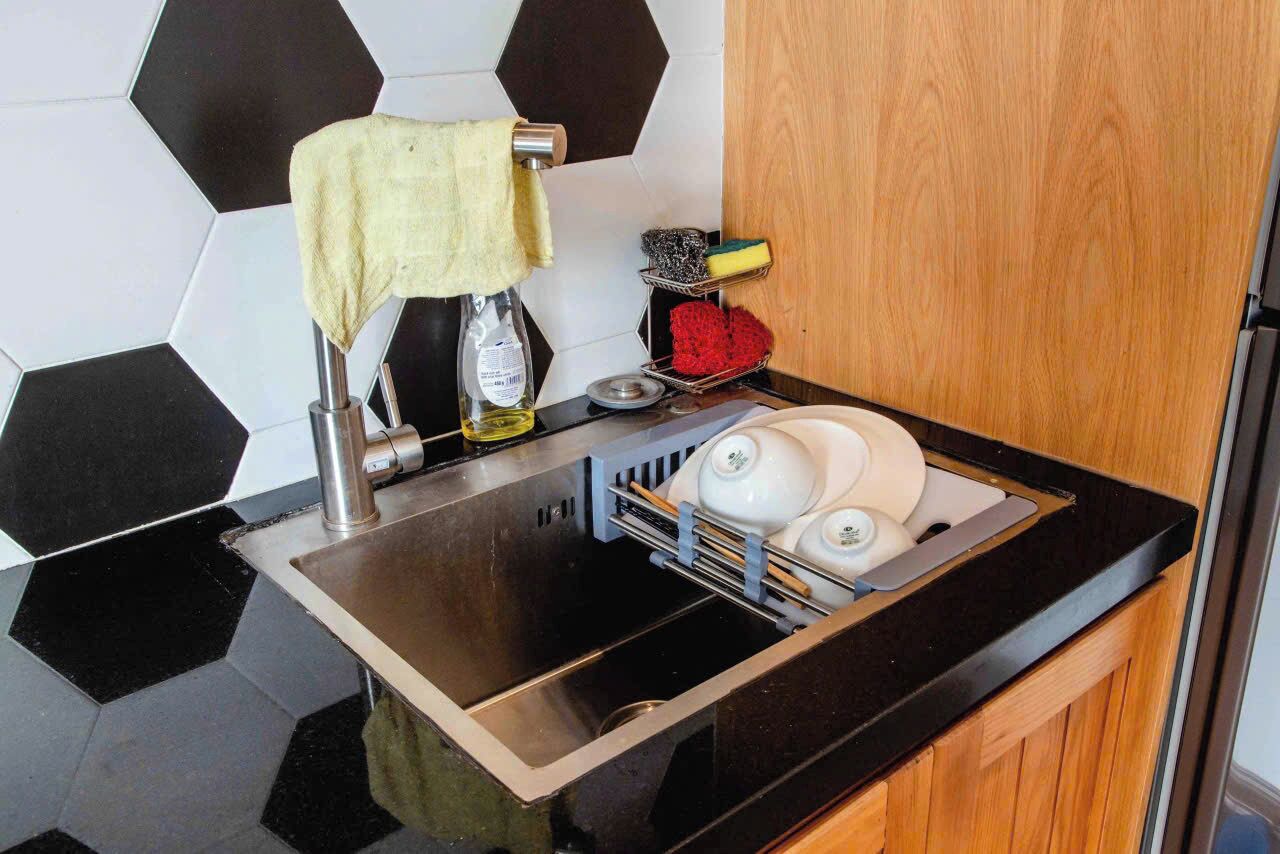 Chambre Double Deluxe, coin cuisine | Cuisine privée