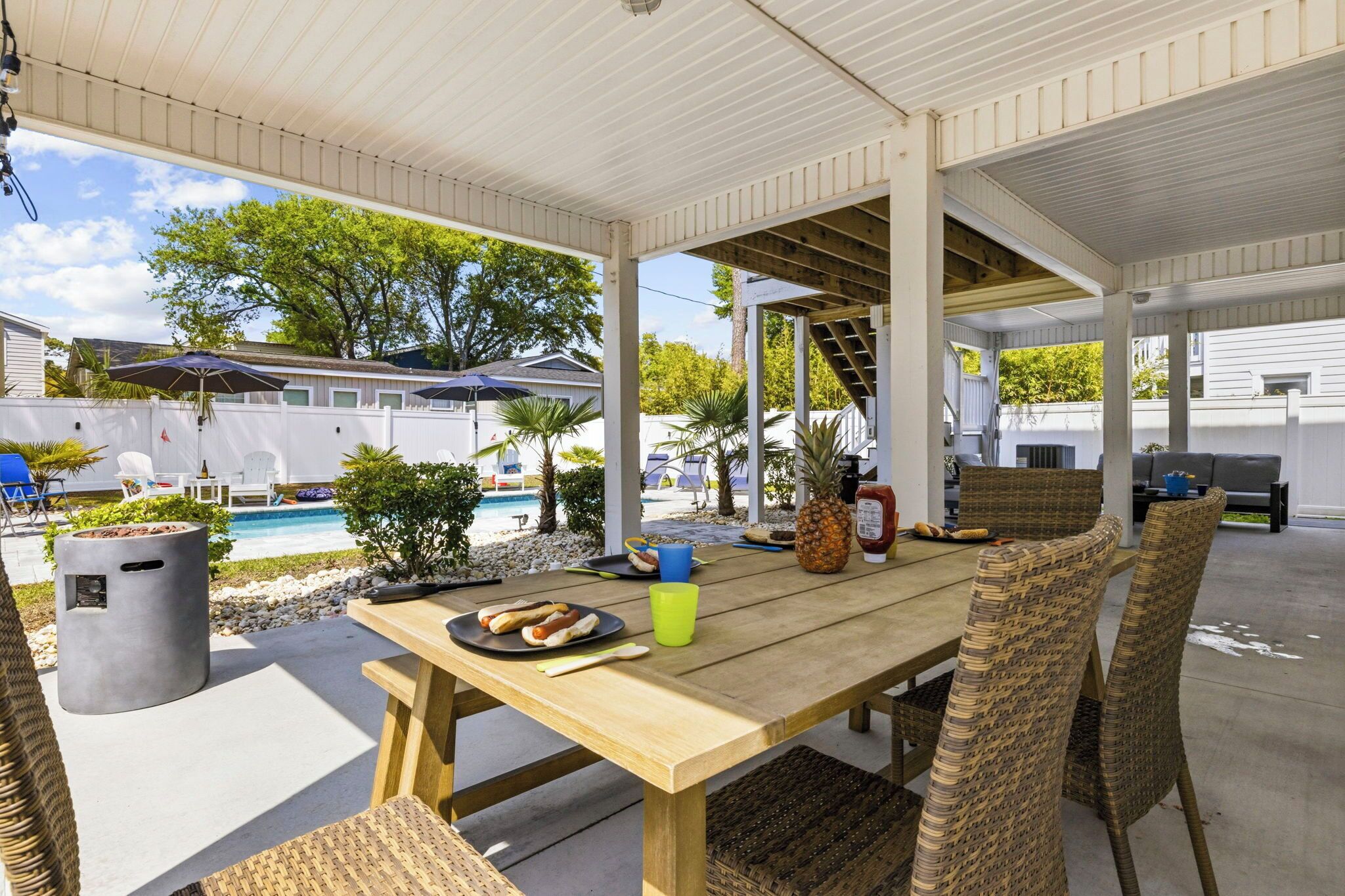 Restaurante al aire libre