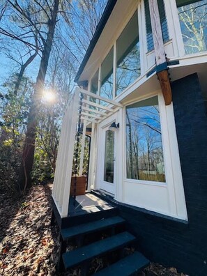 Exterior detail - The Enchanted Nook- Romantic Retreat (Hillsville)