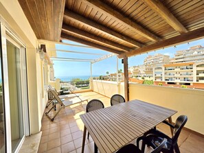 Outdoor dining - SR Torrequebrada 1 BDR with sea view (Benalmadena Costa)
