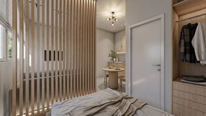 Iron/ironing board, Internet, bed sheets - GuestReady - Super cozy studio in Madrid (Madrid)
