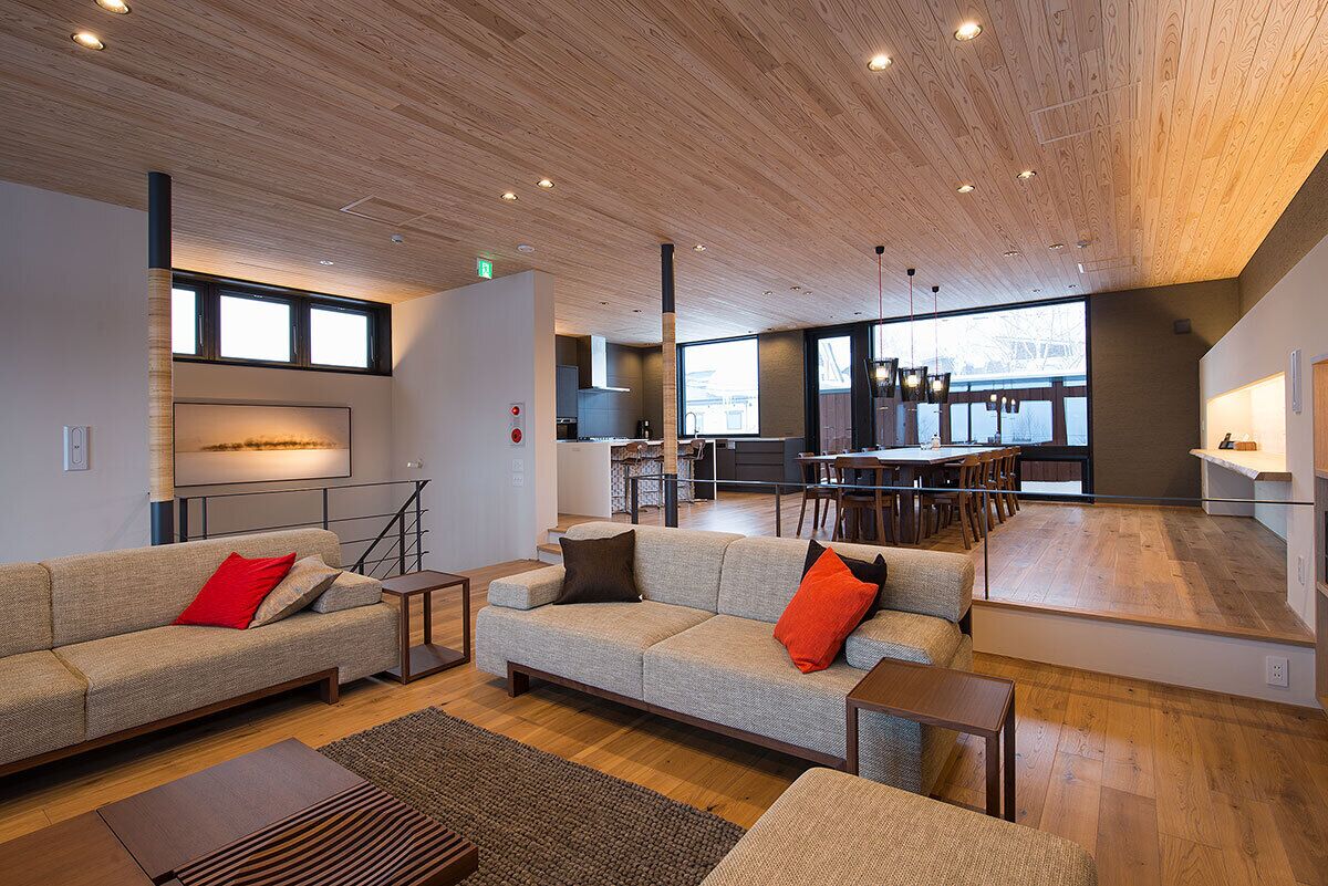 Chalet Mewah, balkon, pemandangan gunung | Area keluarga