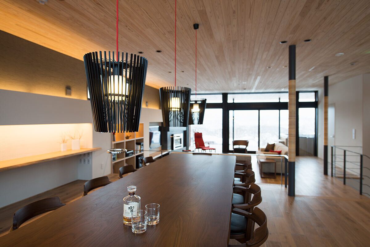 Luxury Chalet, Balcony, Mountain View | Dining