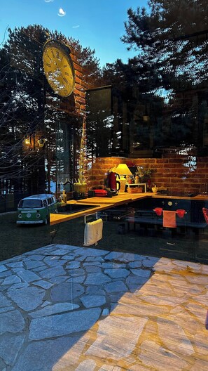 Chalet, 3 Bedrooms, Balcony | Property grounds