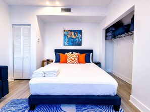1 Schlafzimmer, Bügeleisen/Bügelbrett, Reisekinderbett, kostenloses WLAN