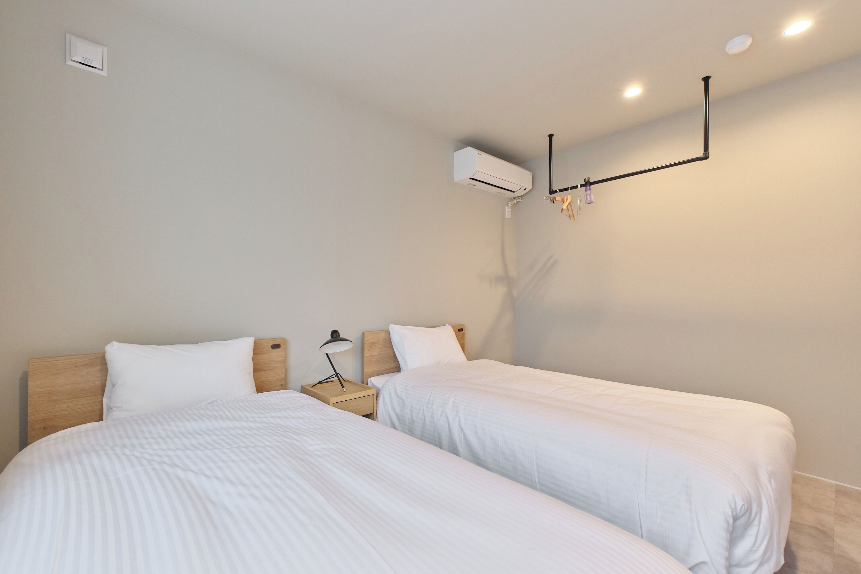 Blackout curtains, iron/ironing board, free WiFi, bed sheets