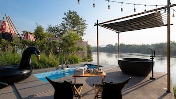Deluxe Villa, Private Pool, River View | Lake view