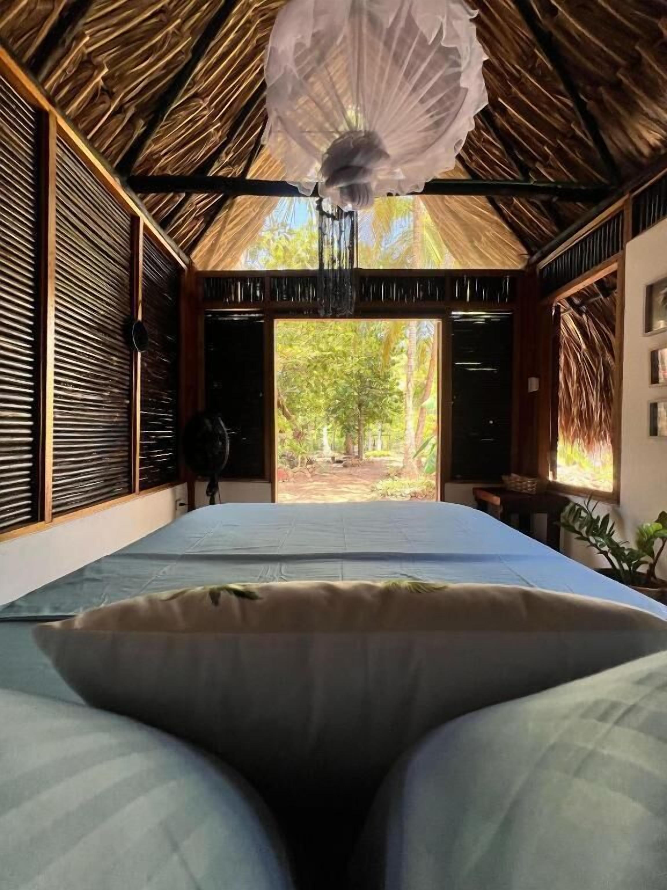 Comfort-Ferienhütte, Gartenblick | Innenbereich