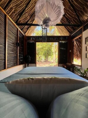 Comfort Cabin, Garden View | Interior - Hospedaje Villa creta (Cartagena)