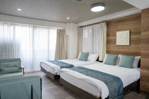 Deluxe Apartment, 1 Bedroom, City View | Blackout drapes, free WiFi, bed sheets - Ebisu City Stay (Tokyo)