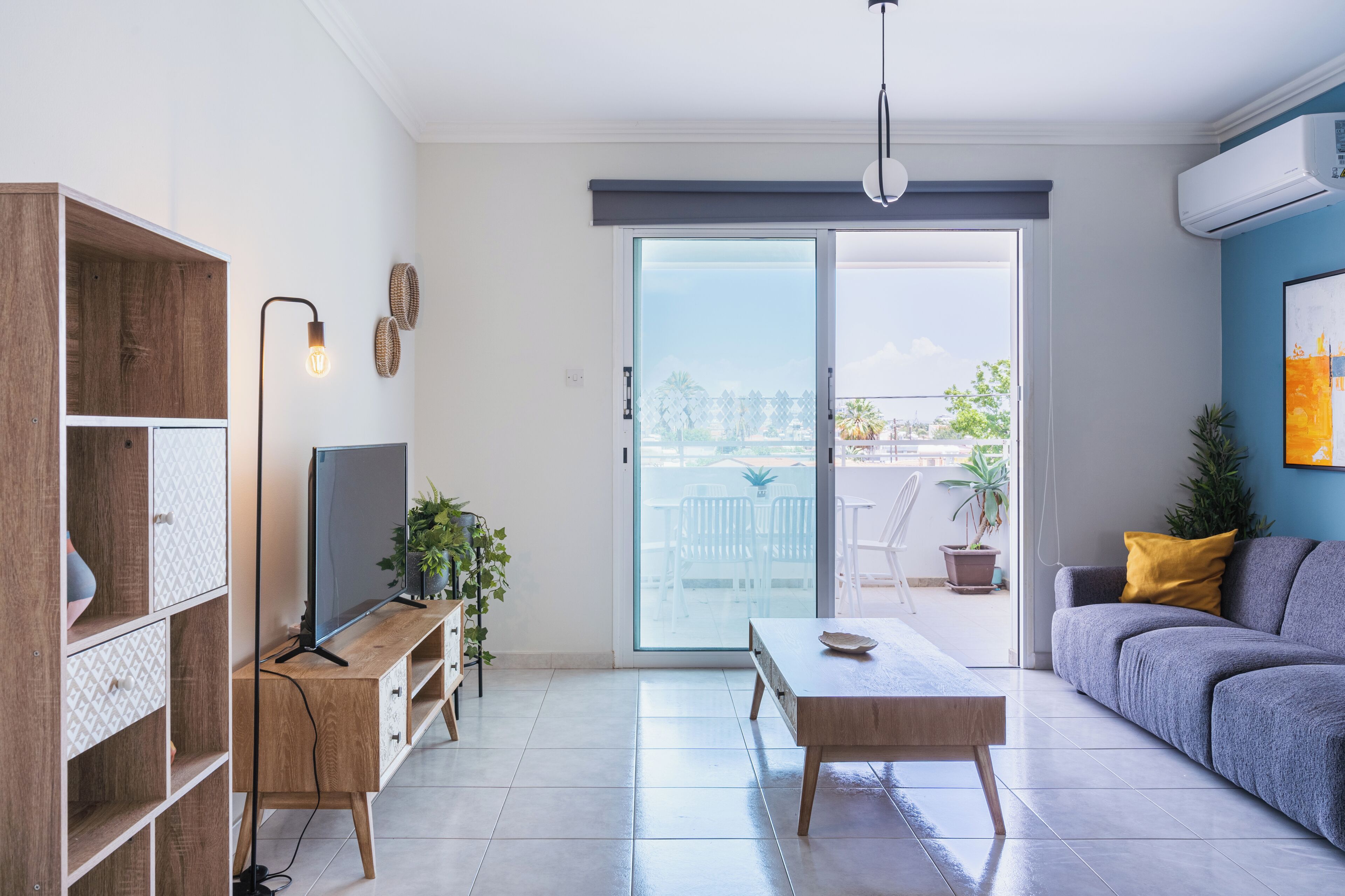 Apartment, 2 Schlafzimmer, Küche, Stadtblick | Wohnbereich