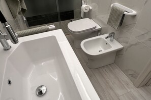 Shower, hair dryer - SoleMare House - SoleMare House 2 (Porto Cesareo)