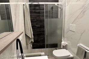 Shower, hair dryer - SoleMare House - SoleMare House 2 (Porto Cesareo)