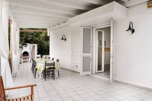 Outdoor dining - Villa Panoramic | Porto Cesareo beach (Porto Cesareo)