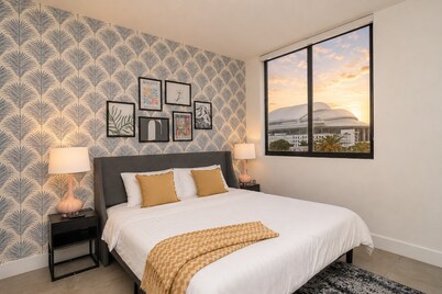 Miami City Escape 2BR Suite Near Brickell & Miami Beach