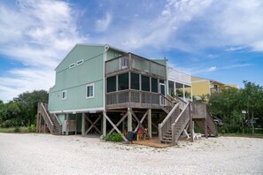 Exterior - Gulf view  2 bedroom, 2.5 bath Townehome in Cape San Blas- 125 ft to beach (Port St. Joe)