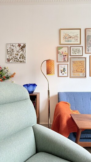 Living area - City Apartment in Copenhagen with 1 bedrooms sleeps 2 (Copenhagen)