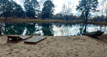 Private beach for parties, pavilion on the site, plenty of parking, porta potty