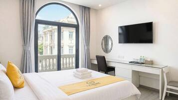 Business-Doppelzimmer, Balkon, Stadtblick