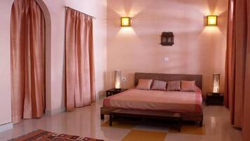 Superior-Doppelzimmer, Blick auf die Anlage