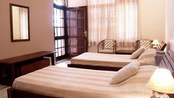 Standard-Doppel- oder -Zweibettzimmer, Gartenblick