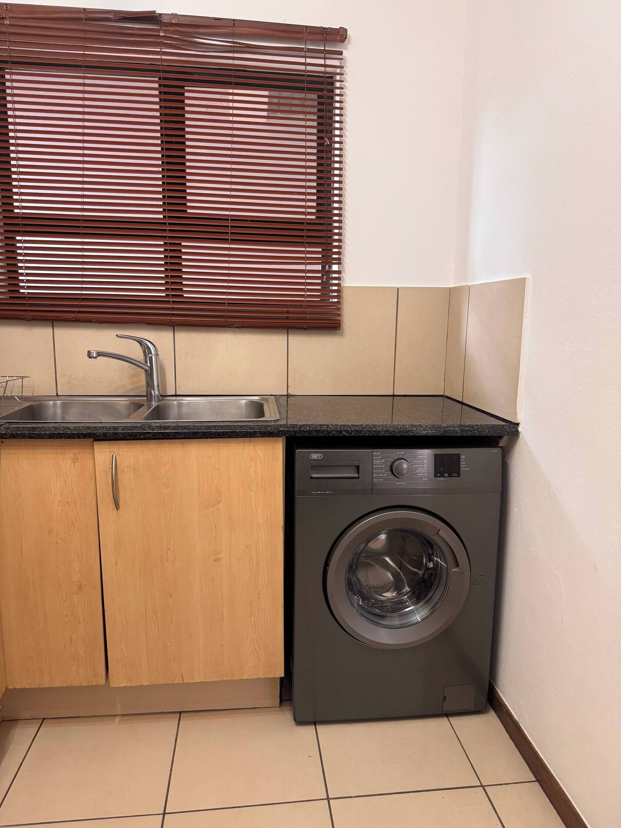 公寓, 2 间卧室, 私人游泳池 | 洗衣