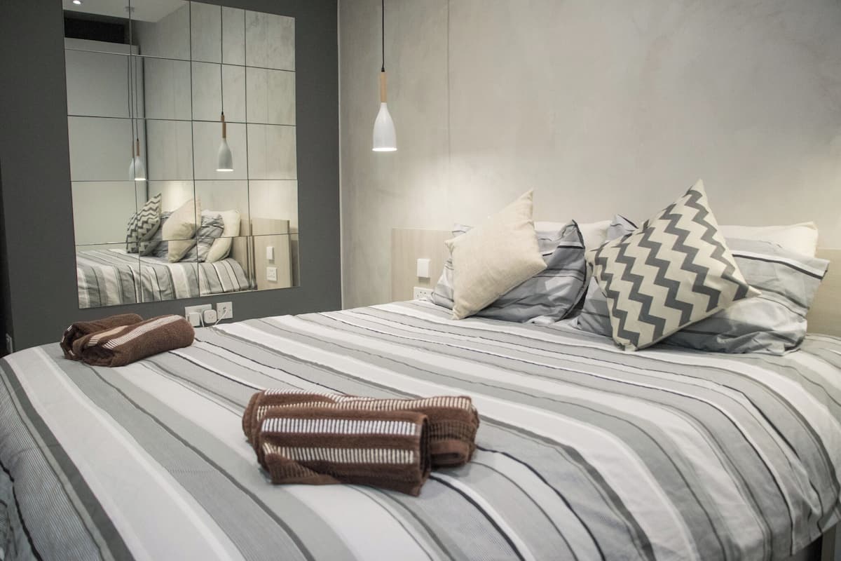 Doppelzimmer, 1 King-Bett, eigenes Bad