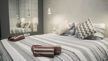 Dobbeltrom, 1 kingsize-seng, privat bad