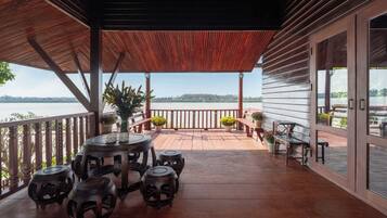 Pemandangan balkon