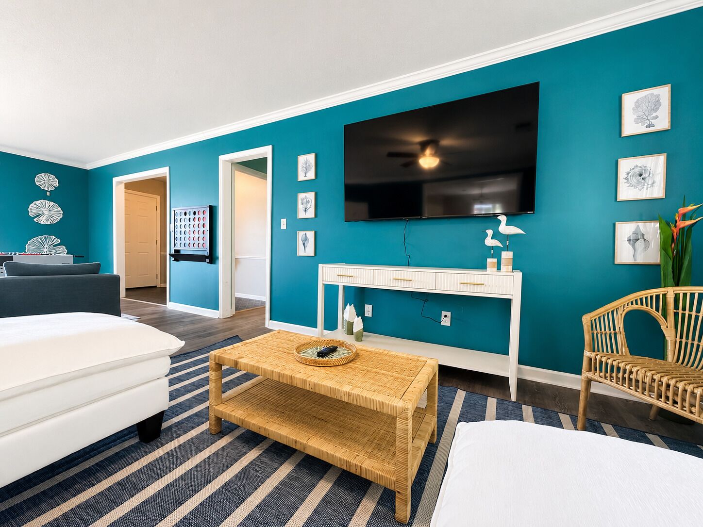 4 chambres, accès Internet, draps fournis