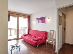Living room - Apartment in Valfrejus Near Gondola (Modane)