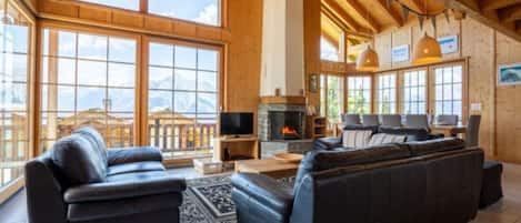 Classic-Chalet, 5 Schlafzimmer | Wohnzimmer