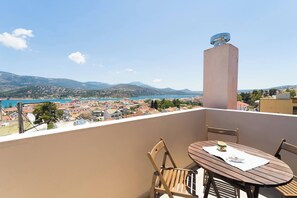 Apartment, 3 Bedrooms, Fireplace | Balcony - Irodotou Two Storey Apartment Magic View (Kefalonia)