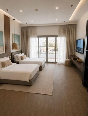 Executive Twin Room | Iron/ironing board, free WiFi - TIME Marina Hotel North Coast (Al-Hammam)