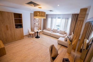 Executive Suite | In-room safe, iron/ironing board, free WiFi, bed sheets - TIME Marina North Coast Hotel (Al-Hammam)