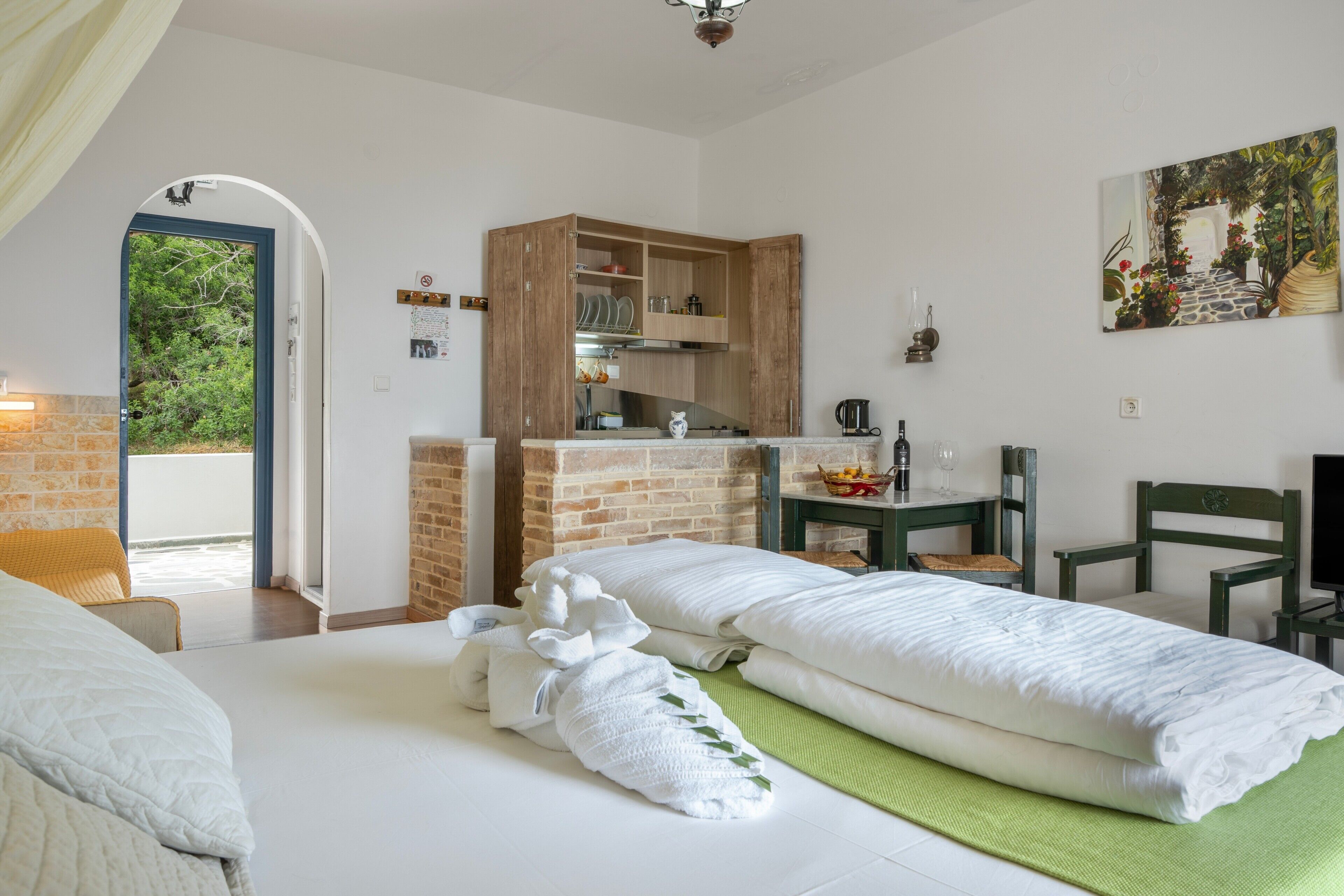 1 chambre, Wi-Fi, literie fournie
