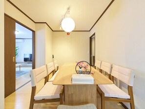 Superior Apartment, 3 Bedrooms, Non Smoking (maisonette) | In-room dining - Wabi-Sabi Garden Stay TOKYO HANEDA (Tokyo)