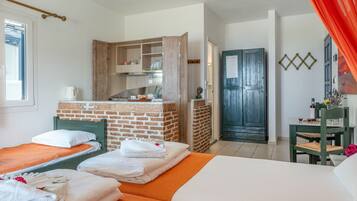 1 habitación, wifi y ropa de cama
