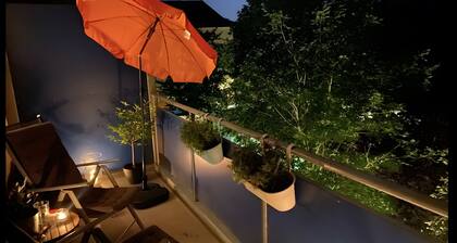 Appartement confortable Ă Hanovre â Proche centre, foire, Mhh avec balcon et Wi-Fi