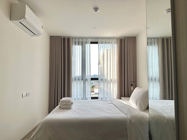 1 chambre, fer et planche à repasser, Wi-Fi, draps fournis