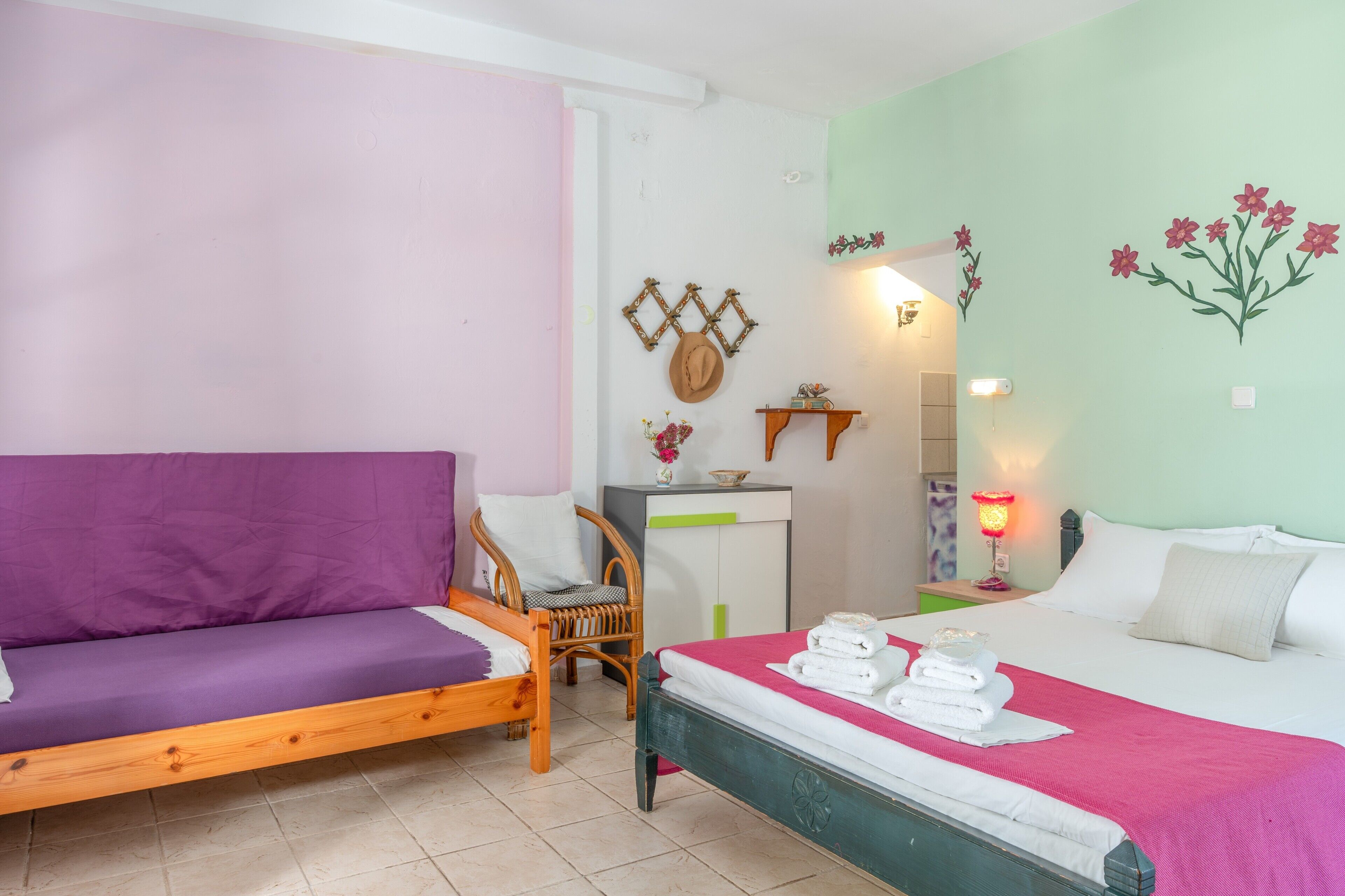 1 chambre, Wi-Fi, literie fournie