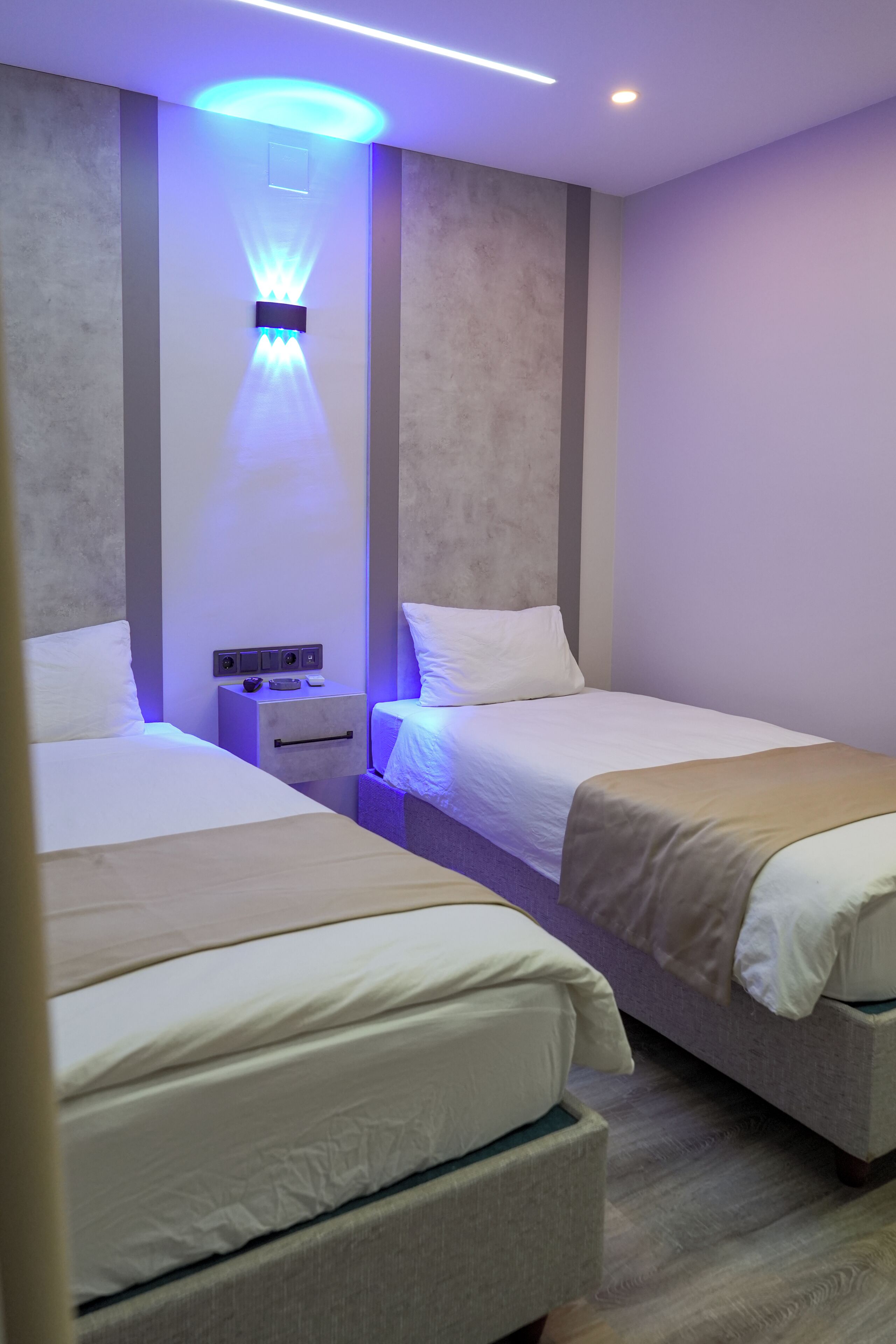 Classic-Zweibettzimmer, Balkon, Stadtblick