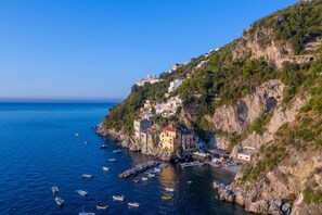 Marina - Clifftop Residence with Coastal Panoramas - Sea View Terrace (Conca dei Marini)