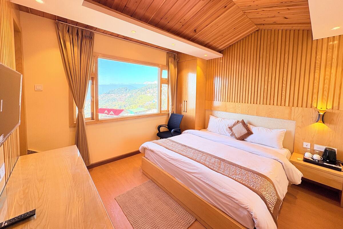 Luxury-Doppelzimmer, 1 Schlafzimmer, Stadtblick