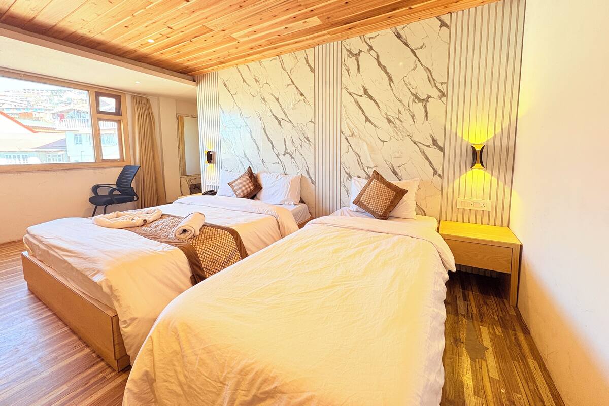 Premium-Dreibettzimmer, Stadtblick