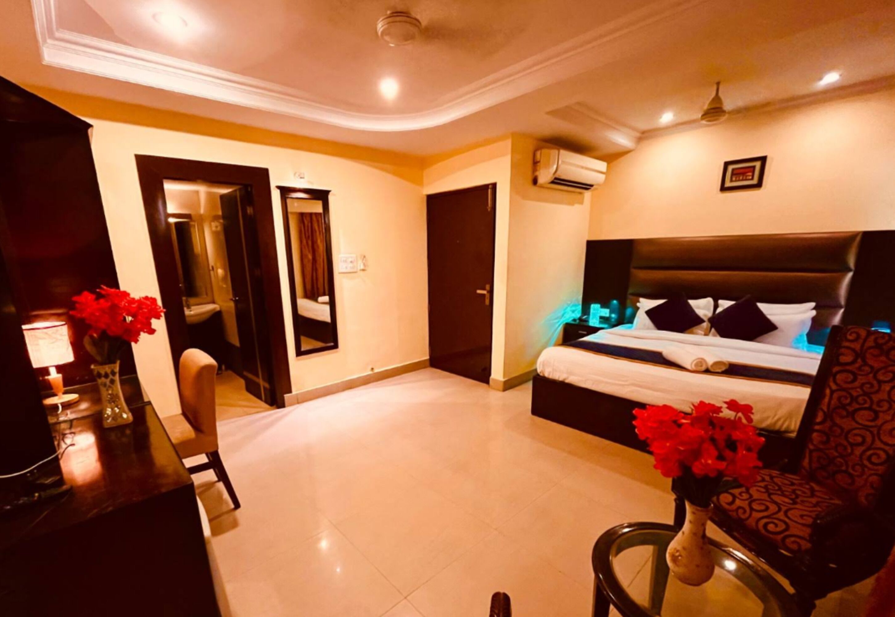 Chambre supérieure double, vue sur la ville